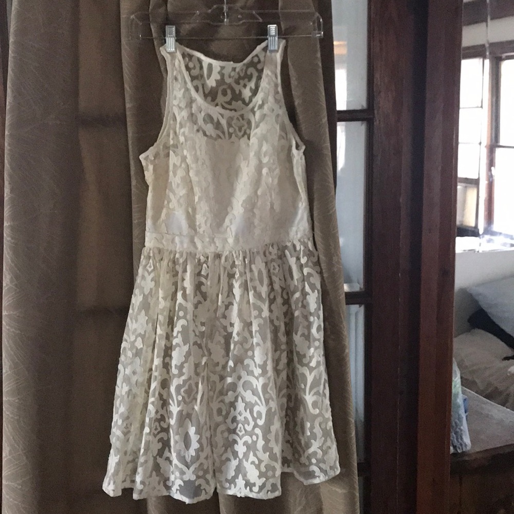 White dress